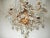 Wood Italian Florentine Giltwood Crystal Prisms Chandelier, Circa 1920 For Sale - Image 7 of 12