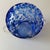 1980s Venini Murano Style Blown Glass Blue and White Ice Bucket For Sale - Image 6 of 8