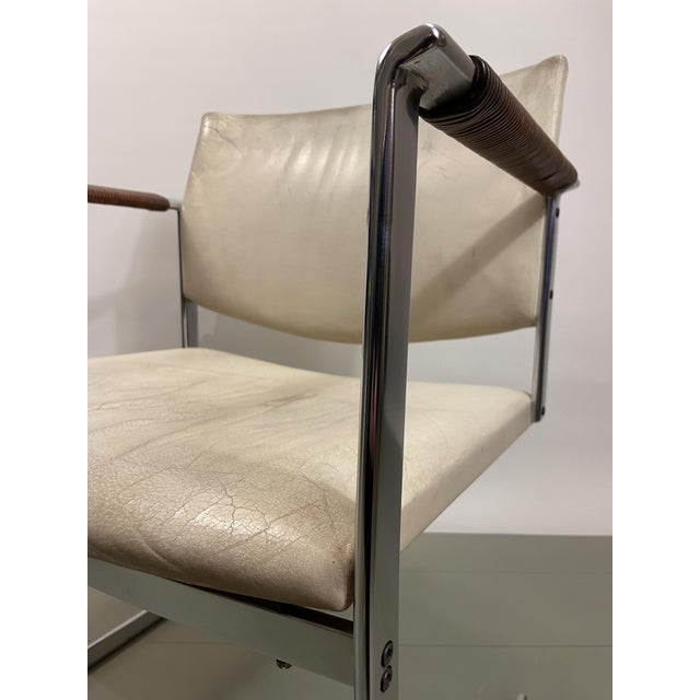 Leather Armchair by Fabricius & Kastholm for Kill International, 1960s For Sale - Image 9 of 15