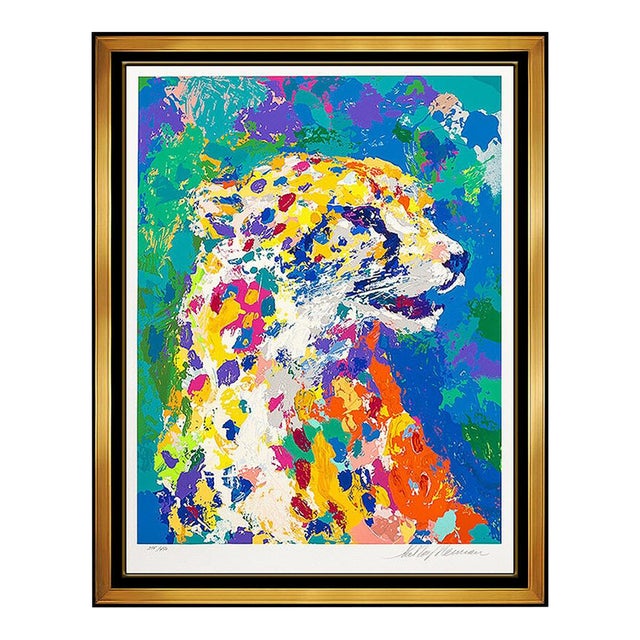 Portrait of the Cheetah, LeRoy Neiman For Sale