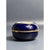 Cobalt Blue and Floral Lidded Porcelain Box from Meissen, 1924-1934 For Sale - Image 3 of 7