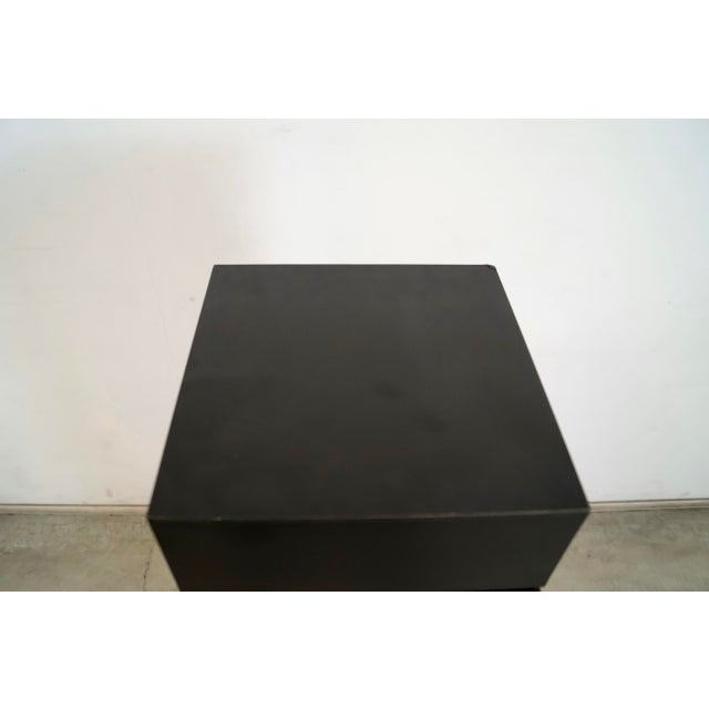 1990’s Postmodern Swivel Top Pedestal Display Column For Sale - Image 10 of 12