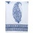Contemporary Malabar Large Paisley Fitted Sheet, King - Deep Blue For Sale - Image 3 of 3