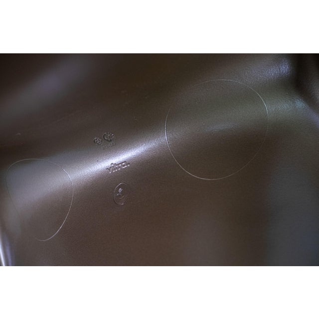 Panton Chair in Gold from Vitra, 1990s For Sale - Image 6 of 7