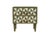 Not Yet Made - Made To Order Wooden Bedside Tables with Green Optical Murano Glass from Justfurnituress SRL, Set of 2 For Sale - Image 5 of 6