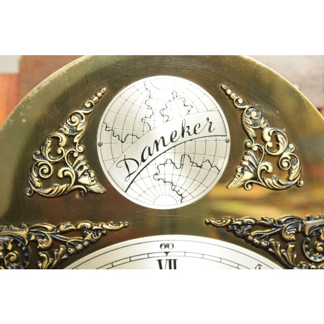 Daneker Vintage Mahogany Grandmother Floor Clock, Style G66 Chairish