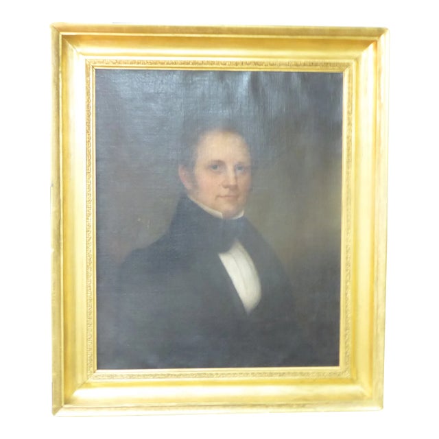 19th Century American Portrait For Sale