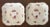 Early 19th Century English Regency Square Porcelain Serving - A Pair For Sale - Image 11 of 13