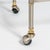 French Hollywood Regency Style Mixed-Metal Rolling Drinks Trolley, Circa 1970) For Sale - Image 9 of 10