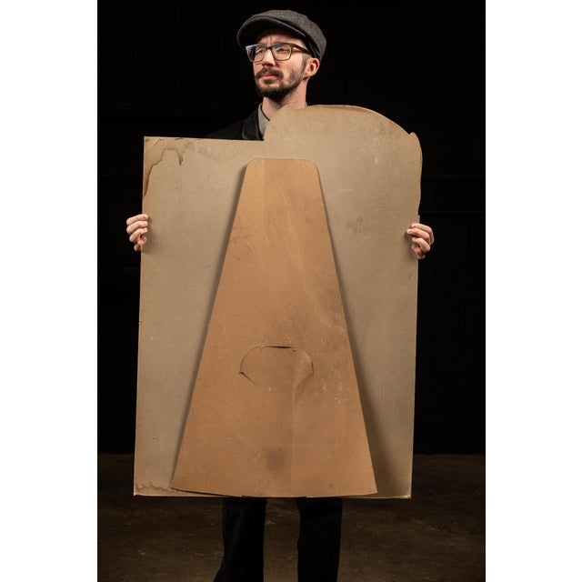 American Vintage Oil Furnace Advertisement Standee For Sale - Image 3 of 7