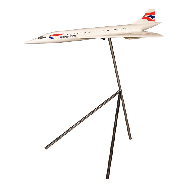 Large 20th Century British Airways Concorde Model from Space Models, England, 1999 For Sale