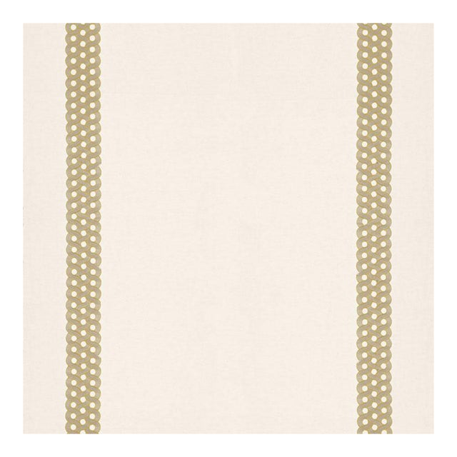 Sample - Schumacher X Timothy Corrigan Mandeville Fabric in Camel For Sale