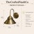 Solid Brass Industrial Wall Sconce, Antique Brass Dome Shade, Farmhouse Bedroom Lighting For Sale - Image 9 of 11