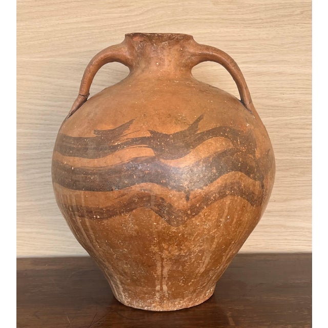 18th Century Bridal Jug Red Picher "Cantaro" from Calanda, Spain Terracotta Vase For Sale - Image 16 of 18