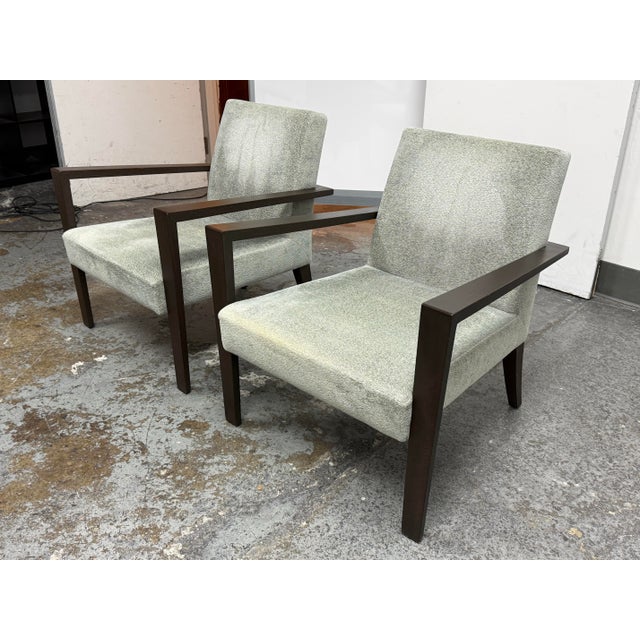 Modern Didier Gomez for Ligne Roset French Line Armchairs, Pair For Sale - Image 3 of 12