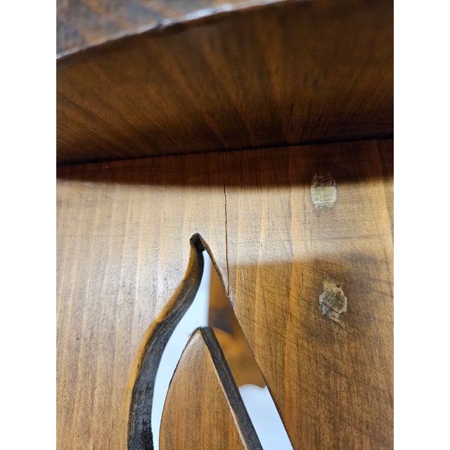 Wooden Violin Musical Note Footstool Plantstand For Sale - Image 13 of 15