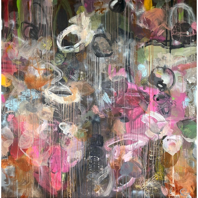 Maria Esmar, Setting the Tone, Acrylic on Canvas For Sale - Image 4 of 4