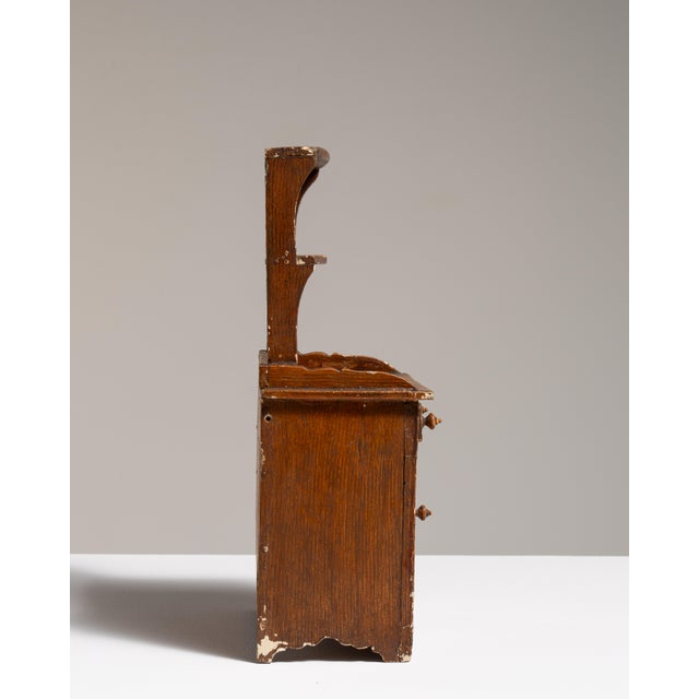 1900-1909 French Miniature Cabinet For Sale - Image 4 of 18