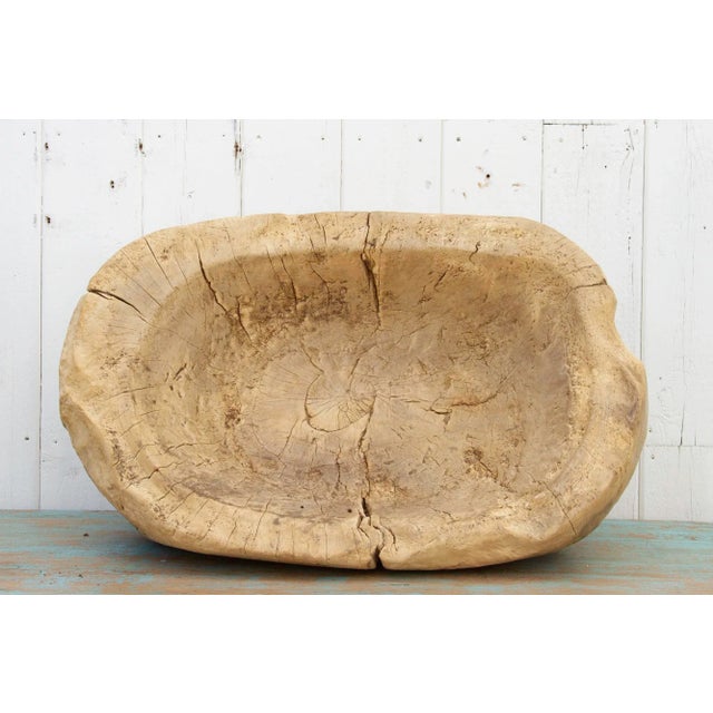Tan Robust Carved Asian Trough For Sale - Image 8 of 11