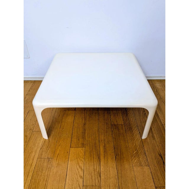 White Demetrio 70 Coffee Table by Vico Magistretti for Artemide, Italy, 1970s For Sale - Image 11 of 15