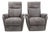 Electric Reclining Lounge Chairs, 2000s, Set of 2 For Sale