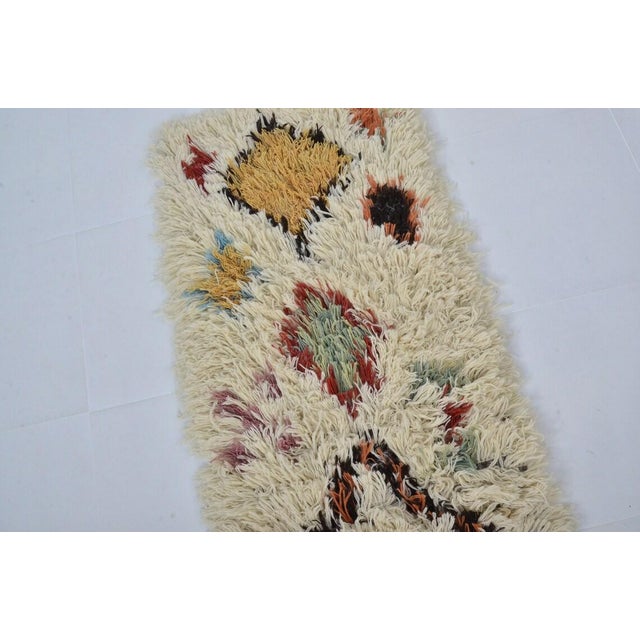 Handmade wool carpet in Turkish Anatolia , Vintage Oushak Rug,Turkish Vintage Anatolian Rug, Handmade wool Rug . One Of...