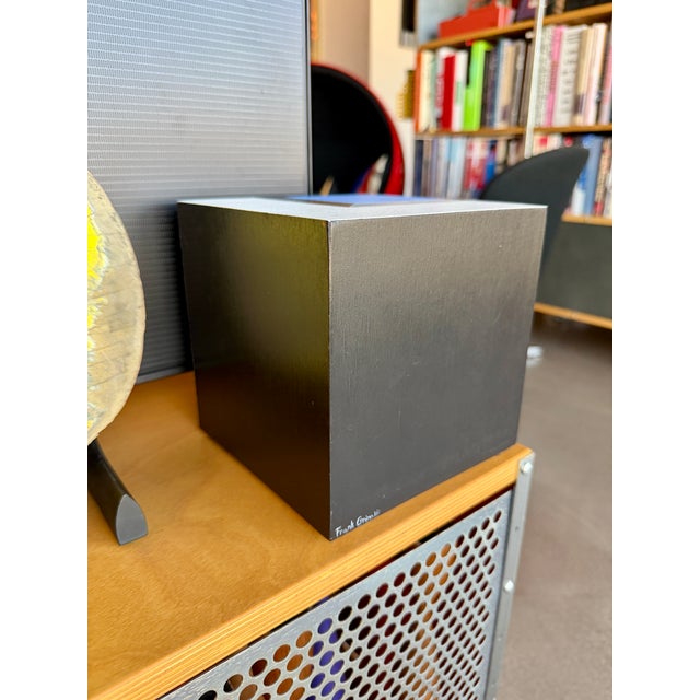 Vintage XL Frank Grimaldi "SeeTheCube" Signed Original Op Art Sculpture For Sale - Image 11 of 15