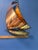 Mario Jason Mid Century Modern Sailboat Brass Wall Sculpture c.1970s This boat really makes a statement! Fabulous mid...