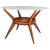 White Italian Dining Table in Marble and Wood by Ariberto Colombo, 1950s For Sale - Image 8 of 8