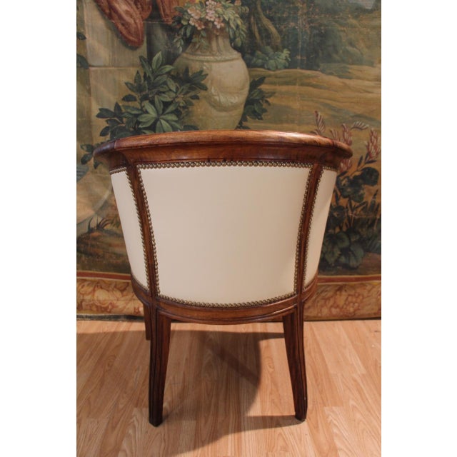 Art Deco Flat Desk and Executive Chair by Jules Cayette, 1930s, Set of 2 For Sale - Image 11 of 14