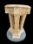 20th Century Two-Tone Marble Planter or Bird Bath For Sale - Image 8 of 15
