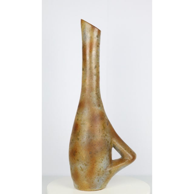 Ceramic Vase by Agnès Escala for Vallauris, 1970s For Sale - Image 12 of 12