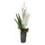 Kenneth Ludwig Chicago Eterna Orchid Centerpiece & Vase For Sale - Image 4 of 8
