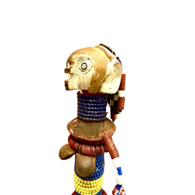 African Beaded Baggara Figure For Sale - Image 4 of 7