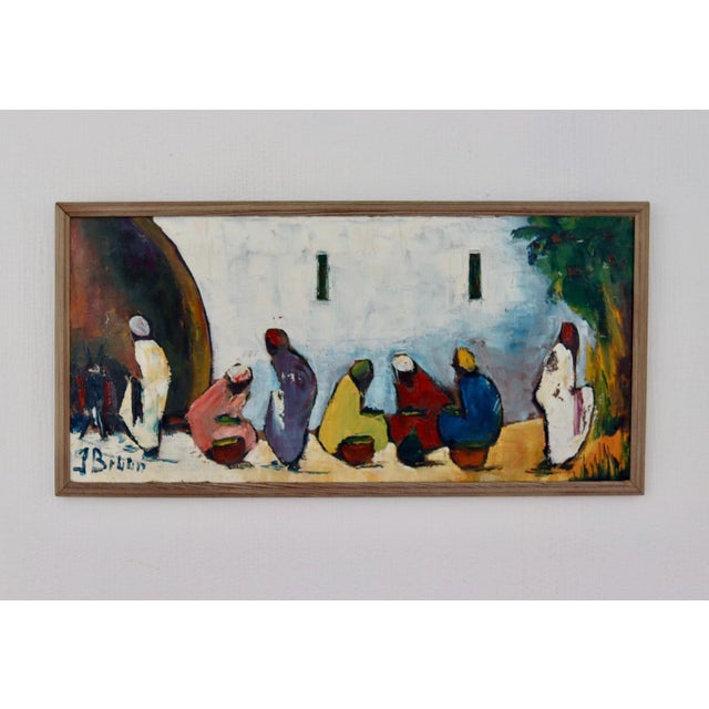 Jörgen Bruun, Ulema, 1960s, Oil on Canvas, Framed For Sale - Image 17 of 18
