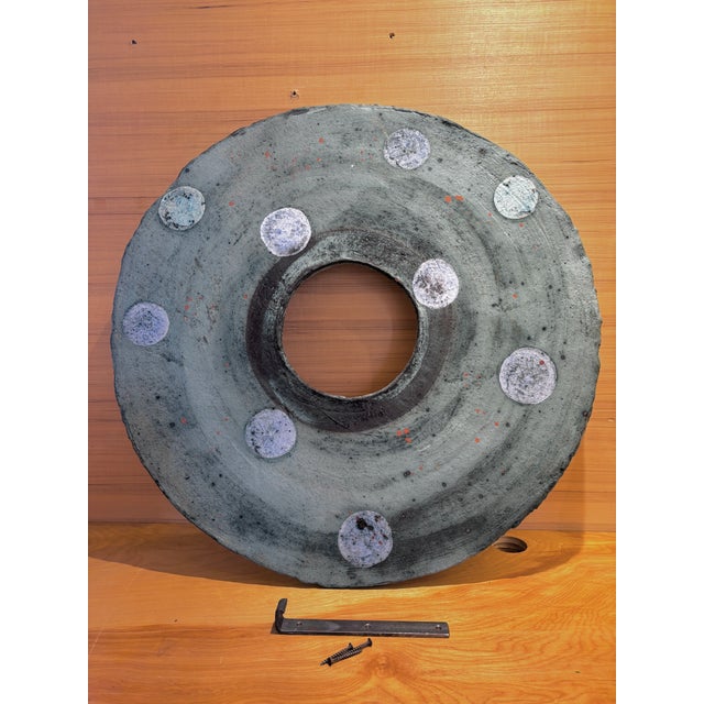 Mid-Century Modern Ann Floche Ceramic Wall Sculpture For Sale - Image 3 of 5