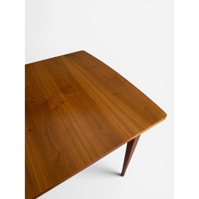 Brown Mid-Century Modern Kipp Stewart for Drexel Declaration Extendable Dining Table For Sale - Image 8 of 13