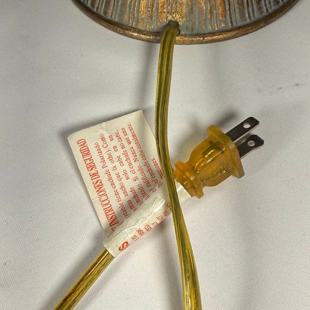 Vintage Hollywood Regency Singerie Bell Hop Monkey Table Lamp For Sale - Image 13 of 16