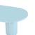 Elora Blue Lacquer Oval Dining Table For Sale In Los Angeles - Image 6 of 9
