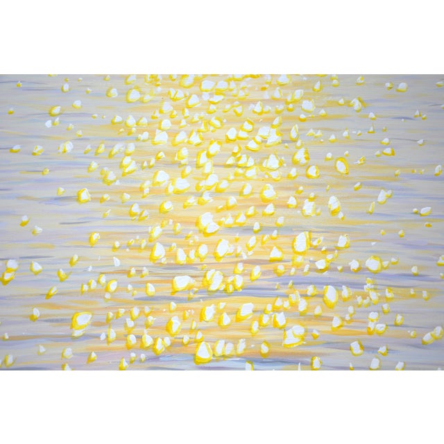 Shimmering Water. Original Modern Hand Painting For Sale - Image 4 of 11