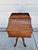 Mahogany Flip Top Side Table With Interior Storage For Sale - Image 10 of 15