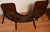1930s Stickley English Regency Mahogany & Leather Top Drop-Leaf Coffee Table For Sale - Image 13 of 14