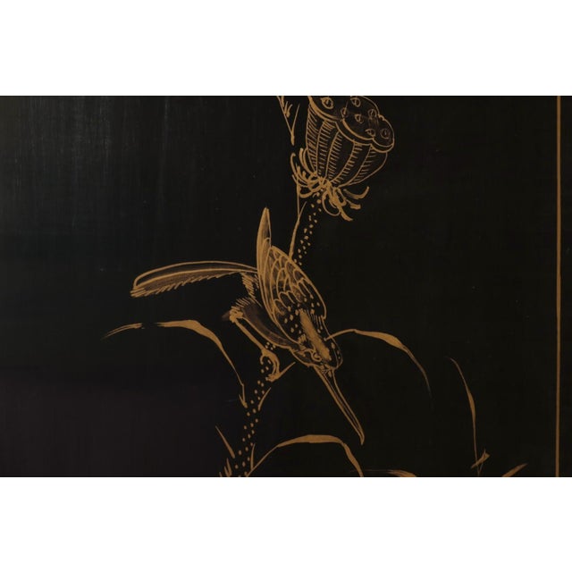 Chinoiserie Coromandel Six Panel Screen For Sale - Image 16 of 18