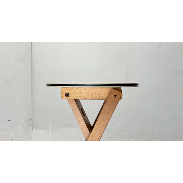 Postmodern Italian Folding Stool Chair from Enolinea, 1980s For Sale - Image 14 of 18