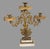 Pair of Victorian 3 Arm Figural Girandole Candelabra With Floral Bouquets I believe this is a matching assembled pair from...