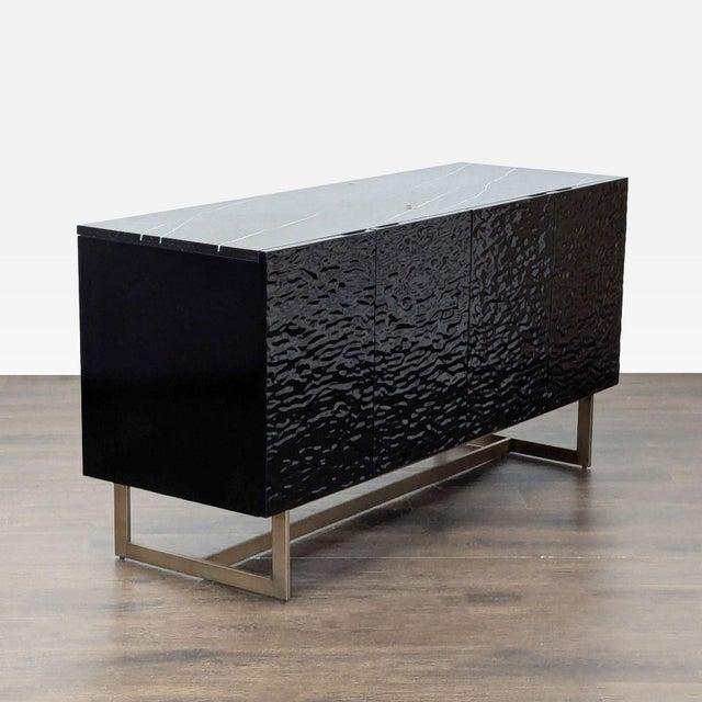 Modern Cb2 Credenza For Sale - Image 3 of 12