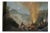 Eruption of Mount Vesuvius, 1900s, Watercolor and Gouache, Framed For Sale