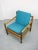 Iconic armchair with original upholstery. The seat has been repaired (additional layer underneath carrying the weight). I...