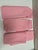 Vintage Soft Pink Cotton Napkins- Set of Twelve For Sale - Image 9 of 9