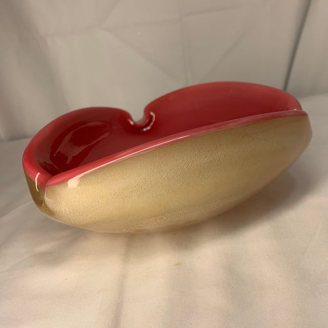 Elevate your collection or tabletop with this stunning, heavy-investment piece of mid-century Italian studio glass....